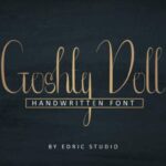 Goshty Doll Font Poster 2