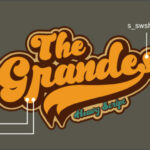 Grandes Font Poster 7