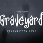 Graveyard Font Poster 1