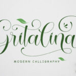 Gritalina Font Poster 1