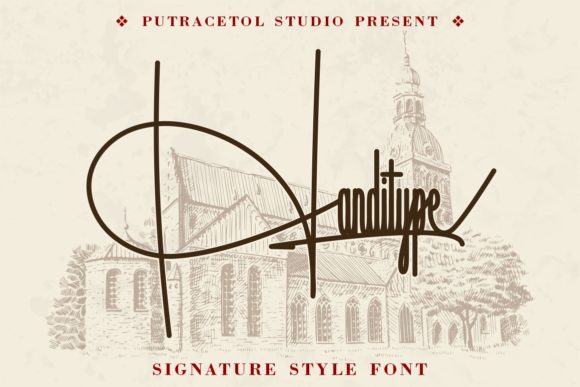 Handitype Font Poster 1