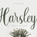 Harsley Font Poster 1