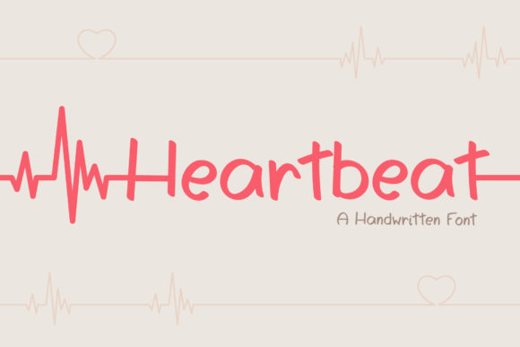 Heartbeat Font