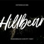 Hillbear Font Poster 1