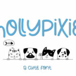 Holly Pixie Font Poster 1