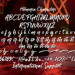 Holmeria Font Poster 6