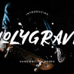 Holygrave Font Poster 1