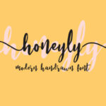 Honeyly Font Poster 1