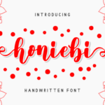 Honiebi Font Poster 1