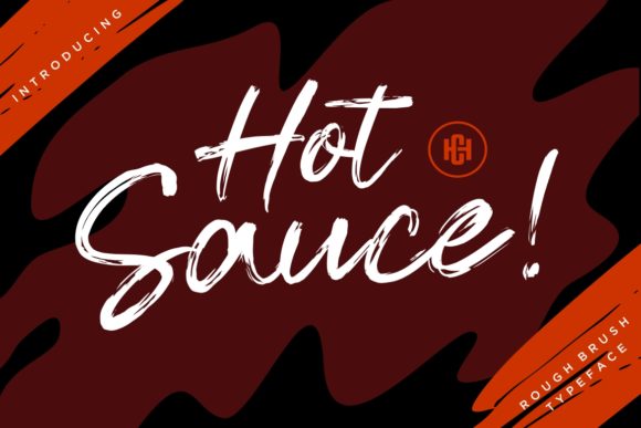 Hot Sauce Font Poster 1