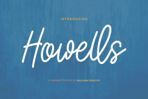 Howells Font Poster 1