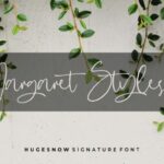 Hugesnow Font Poster 4