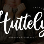 Huttely Font Poster 1