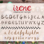 Irene Font Poster 3