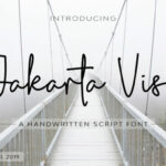 Jakarta Vise Font Poster 1