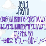 Jolly Dream Font Poster 7