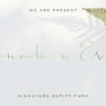 Jonatan Eve Font Poster 1