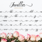 Junitta Font Poster 12