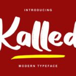 Kalled Font Poster 1