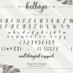 Kathiya Font Poster 9