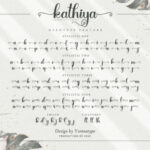 Kathiya Font Poster 10