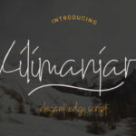 Kilimanjaro Font Poster 1