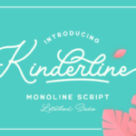 Kinderline Font Poster 1