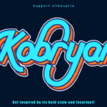 Kobryan Font Poster 1