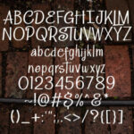 Lattek Font Poster 5