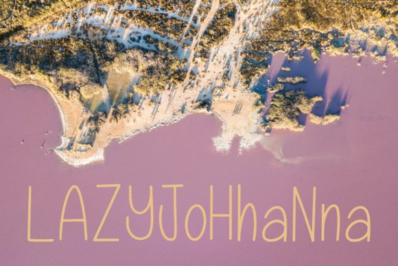 Lazy Johhanna Font