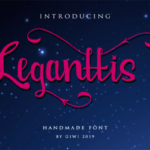 Leganttis Font Poster 1