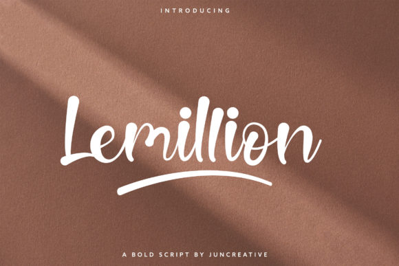 Lemillion Font Poster 1