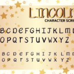 Lincoln Font Poster 3