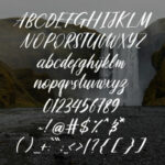 Loosy Brush Font Poster 4