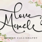 Love Miracle Font Poster 1