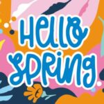 Magic Spring Font Poster 3