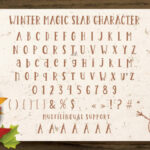 Magic Winter Trio Font Poster 7