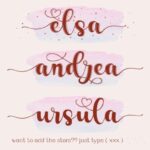 Magical Script Font Poster 8