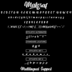 Makgraf Font Poster 5