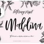 Maldina Font Poster 1