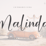 Malinda Font Poster 1