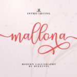 Mallona Font Poster 1