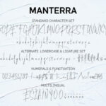 Manterra Font Poster 6
