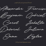 Mardiall Signature Font Poster 2