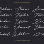 Mardiall Signature Font Poster 7