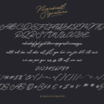 Mardiall Signature Font Poster 10