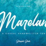 Marelan Font Poster 16