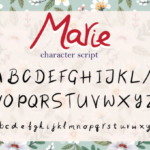 Marie Font Poster 3