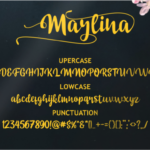 Marlina Font Poster 5