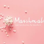 Marshmallow Font Poster 1